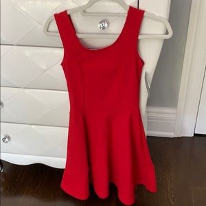 Cheryl red classy dress